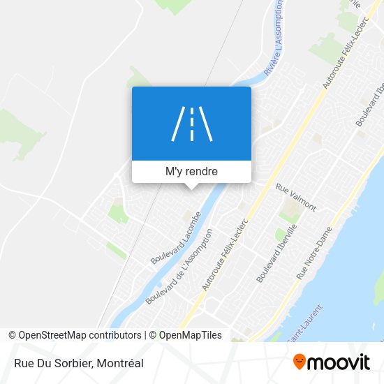 Rue Du Sorbier plan