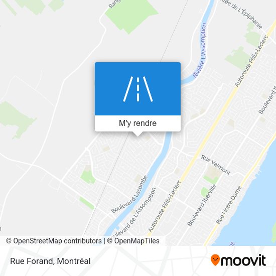 Rue Forand plan