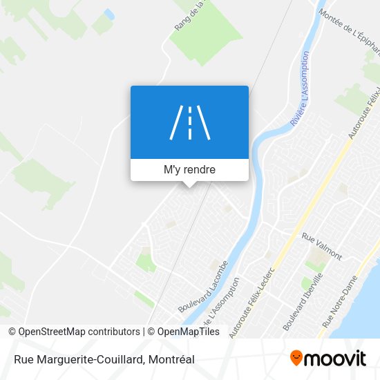 Rue Marguerite-Couillard plan