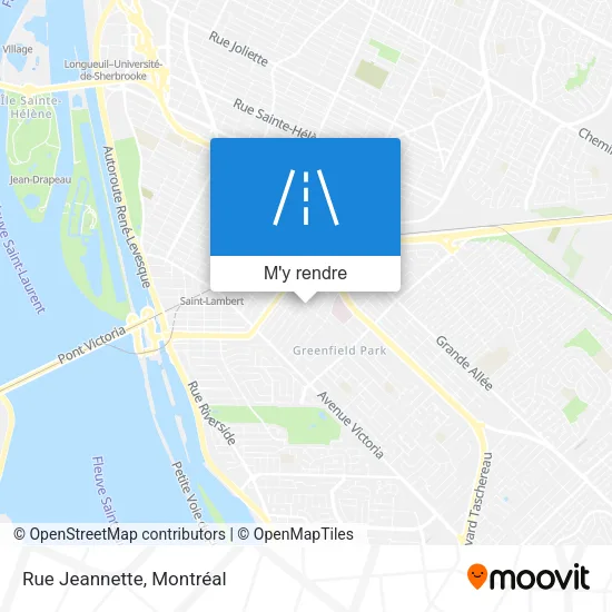 Rue Jeannette plan