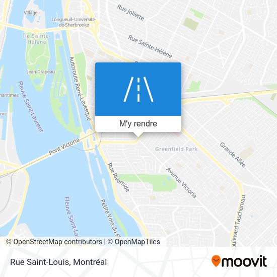 Rue Saint-Louis plan