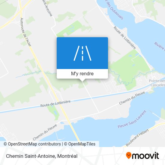 Chemin Saint-Antoine plan
