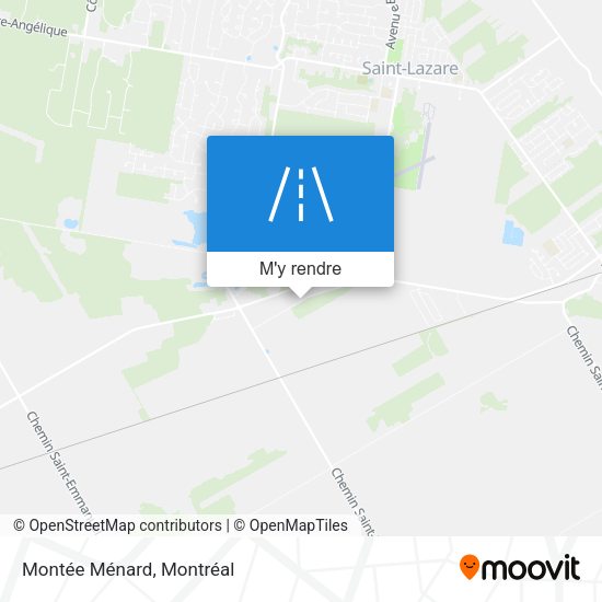 Montée Ménard plan