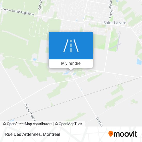 Rue Des Ardennes plan