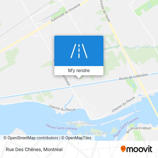 Rue Des Chênes plan