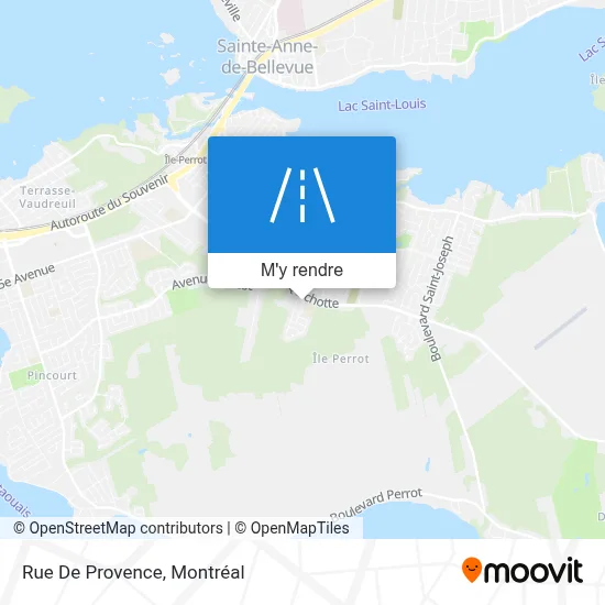 Rue De Provence plan