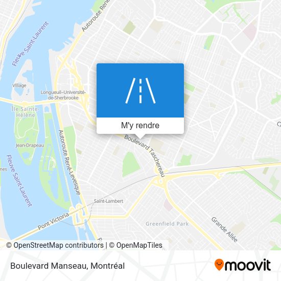 Boulevard Manseau plan