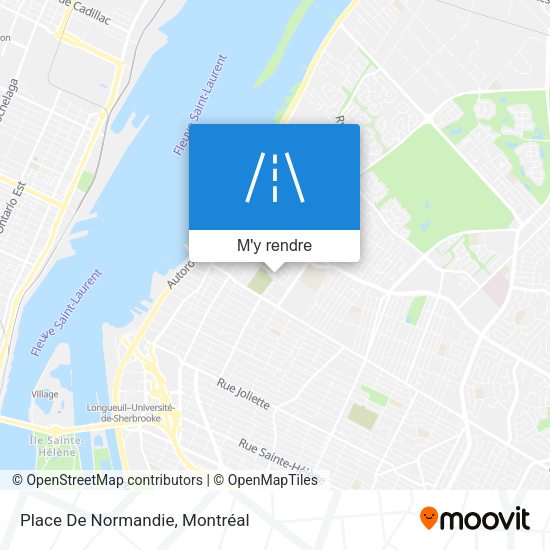 Place De Normandie plan