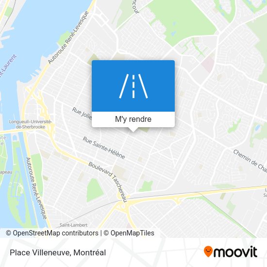 Place Villeneuve plan