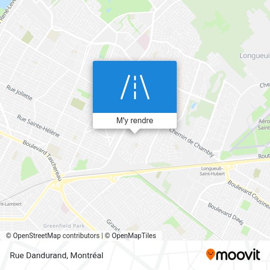 Rue Dandurand plan