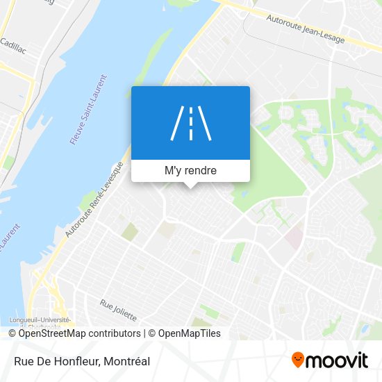 Rue De Honfleur plan