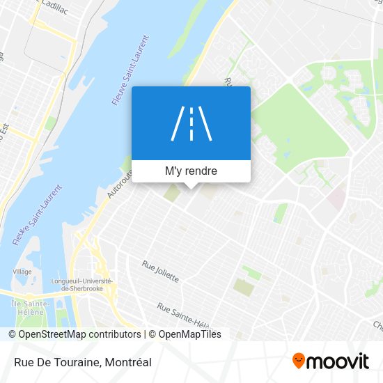 Rue De Touraine plan