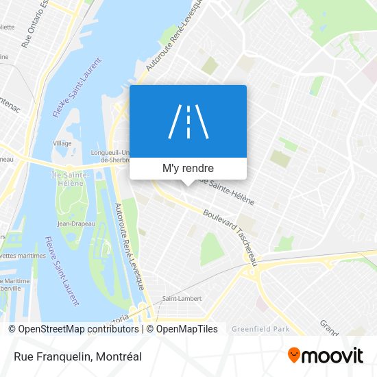 Rue Franquelin plan