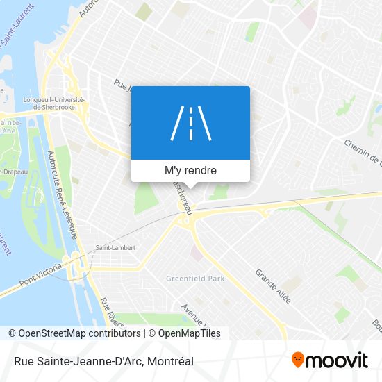 Rue Sainte-Jeanne-D'Arc plan