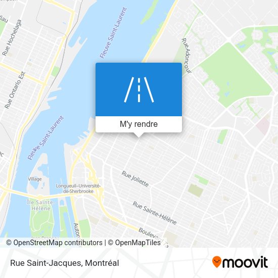 Rue Saint-Jacques plan