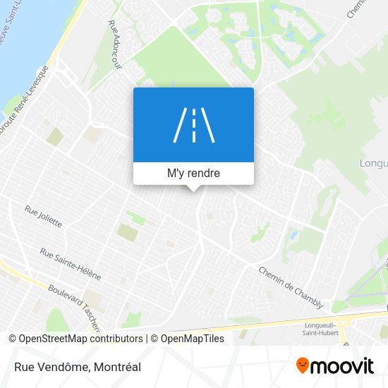Rue Vendôme plan