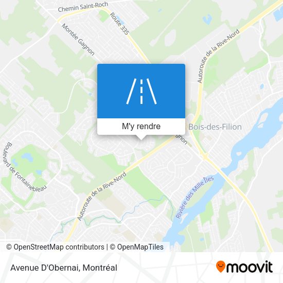 Avenue D'Obernai plan