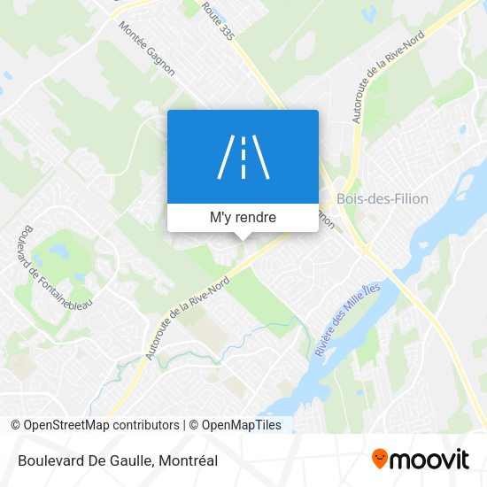 Boulevard De Gaulle plan