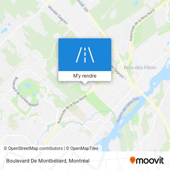 Boulevard De Montbéliard plan