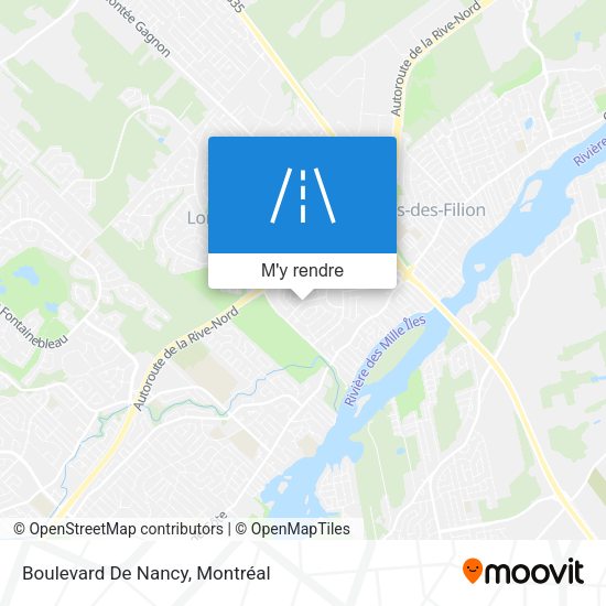 Boulevard De Nancy plan