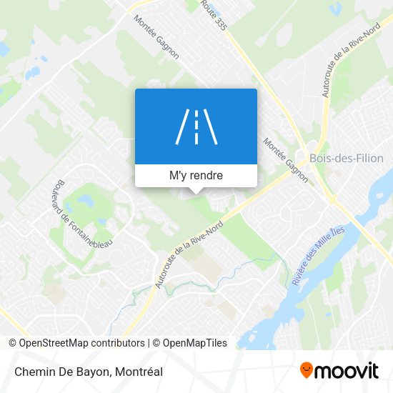 Chemin De Bayon plan