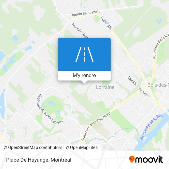 Place De Hayange plan