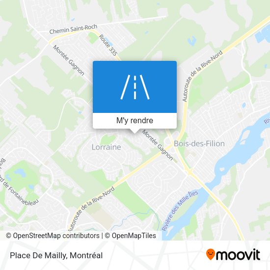 Place De Mailly plan