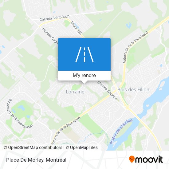Place De Morley plan