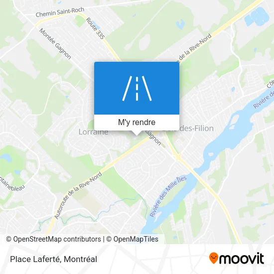 Place Laferté plan