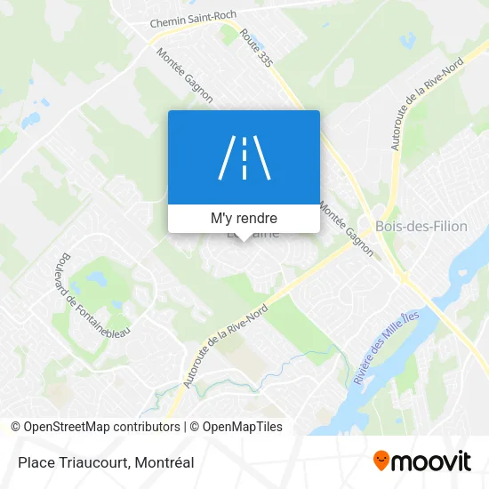 Place Triaucourt plan