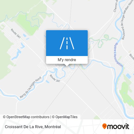 Croissant De La Rive plan