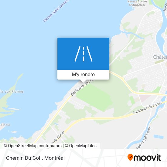 Chemin Du Golf plan