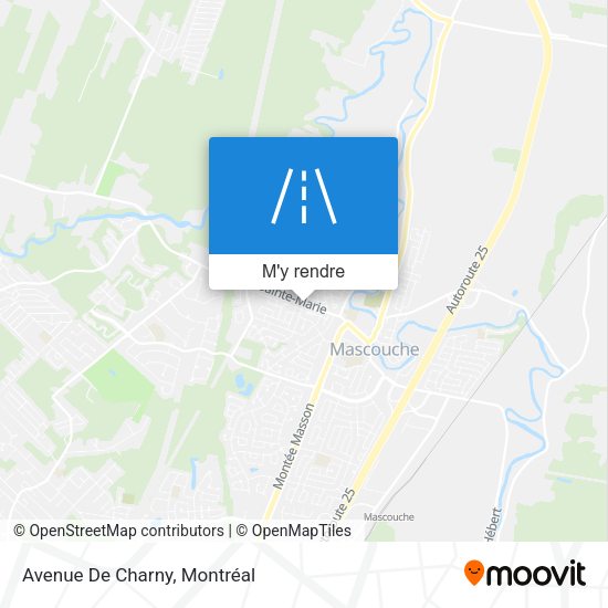 Avenue De Charny plan