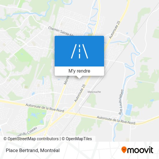 Place Bertrand plan