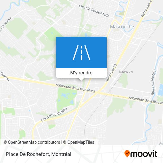 Place De Rochefort plan