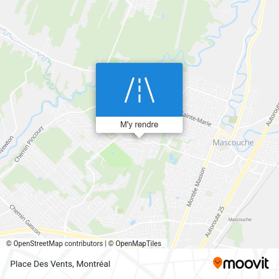 Place Des Vents plan
