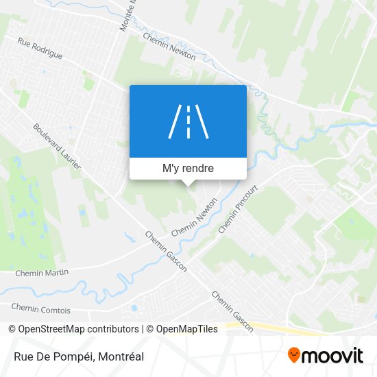 Rue De Pompéi plan