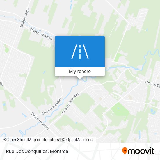 Rue Des Jonquilles plan