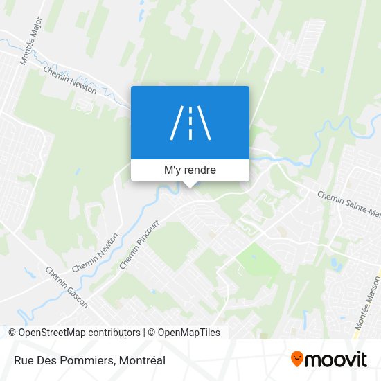 Rue Des Pommiers plan
