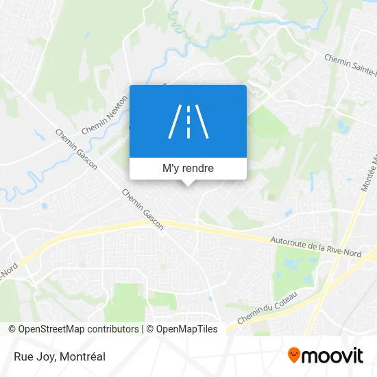 Rue Joy plan