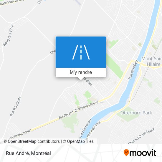 Rue André plan