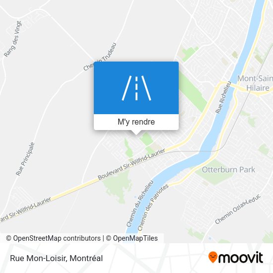 Rue Mon-Loisir plan
