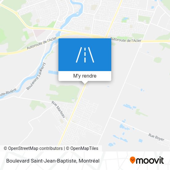 Boulevard Saint-Jean-Baptiste plan