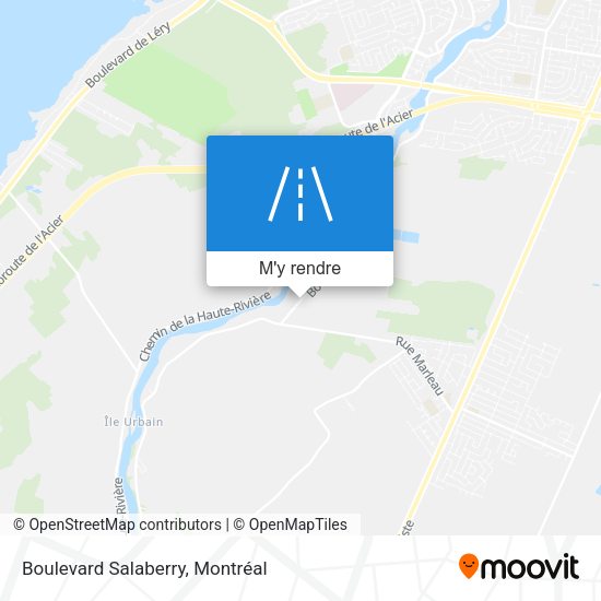 Boulevard Salaberry plan