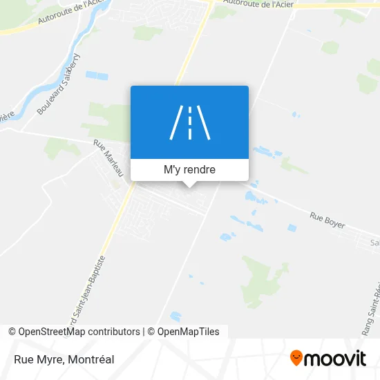 Rue Myre plan