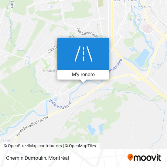 Chemin Dumoulin plan
