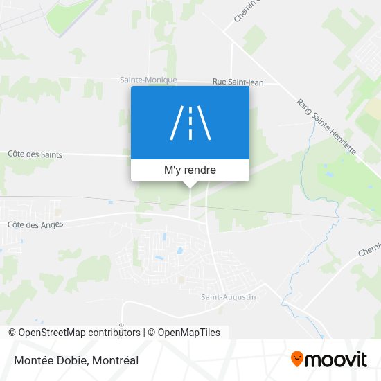 Montée Dobie plan