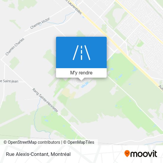 Rue Alexis-Contant plan