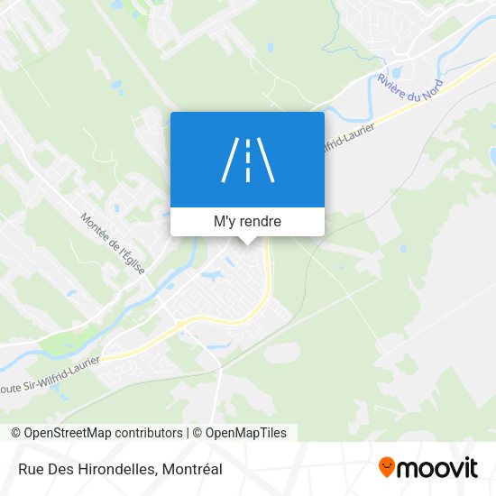Rue Des Hirondelles plan