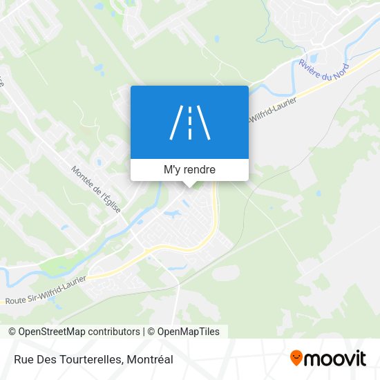 Rue Des Tourterelles plan